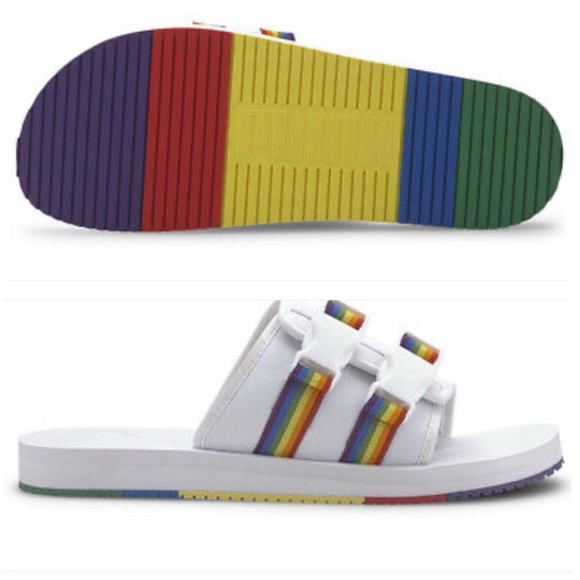 Puma rainbow slides - Picture 3 of 12